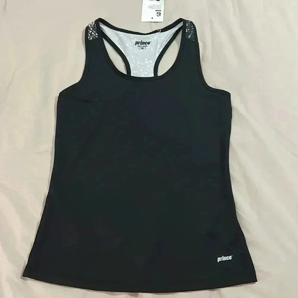 NWT Women’s‎ Prince racer back tennis tank top size XS - Picture 2 of 4